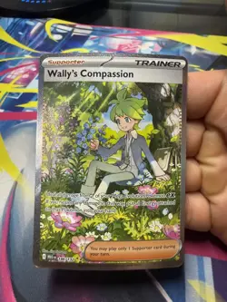 WALLY'S COMPASSION 186/132 - Mega Evolution - Special Illustration Rare Pokemon - Image 1
