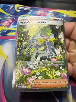WALLY'S COMPASSION 186/132 - Mega Evolution - Special Illustration Rare Pokemon - Image 2