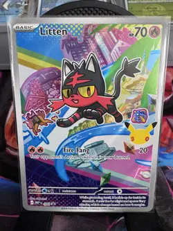 Pokemon First Partner Promos 30th Alolan Starters Rowlet 43 Litten 44 Popplio 45 - Image 5