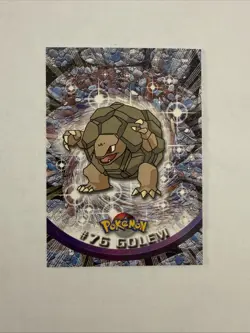 Golem 1999 Topps Pokemon TV Card #75 NM - Image 1