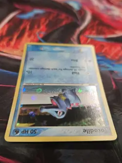 Pokemon EX Hidden Legends Totodile Reverse Holo Pokemon Card 79/101 NEAR MINT - Image 5