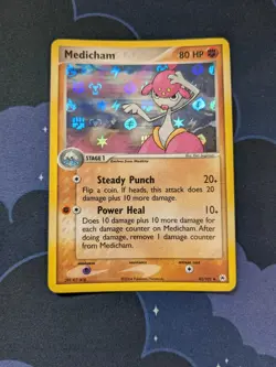 Medicham 42/101 Reverse Holo Pokemon Card Stamped Ex Hidden Legends Pokemon NM - Image 1