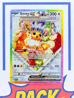 Eevee ex Black Star Promo Pokemon TCG SVP 174 Prismatic Evolutions SPC - Image 1