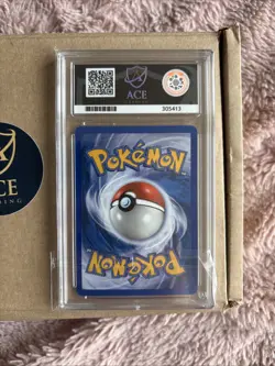 Poliwhirl EX Unseen Forces Pokemon TCG 68/115 Reverse Holo ACE GRADING mint 9 - Image 2