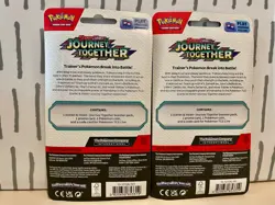 Pokemon TCG Journey Together Scraggy/Yanma Checklane Blister Pack Sealed Cosmos - Image 2