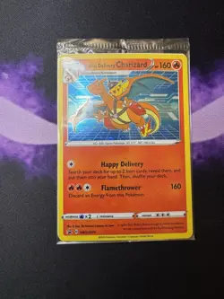 Special Delivery Charizard - SWSH075 - Pokemon Sword & Shield Promo SEALED NM - Image 1
