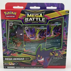 Mega Battle Deck - Mega Gengar ex Box Set Haunter Pokemon TCG (Sealed) New - Image 1