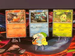 Chikorita 008 Tepig 029 Totodile 041 Cosmos Holo Promo Ascended Heroes Pokemon - Image 1