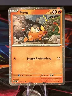 Chikorita 008 Tepig 029 Totodile 041 Cosmos Holo Promo Ascended Heroes Pokemon - Image 2
