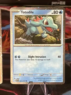 Chikorita 008 Tepig 029 Totodile 041 Cosmos Holo Promo Ascended Heroes Pokemon - Image 3