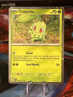 Chikorita 008 Tepig 029 Totodile 041 Cosmos Holo Promo Ascended Heroes Pokemon - Image 4