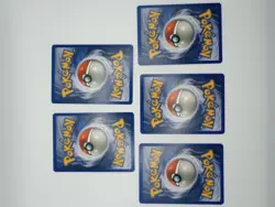 5x - Vintage Pokemon Base Set Psychic Set Grass Energy 101/102 - Mint Pack Fresh - Image 4