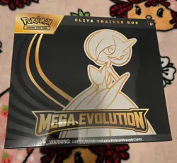 Pokemon TCG: Mega Evolution Factory Sealed Elite Trainer Box RANDOM ART - Image 1