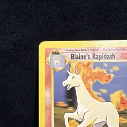Pokemon TCG Blaine's Rapidash Gym Challenge 33/132 Wizards 2000 - Image 2
