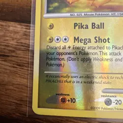 Pokemon TCG Pikachu 71/99 Arceus Reverse Holo - NM - Image 5