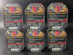 6x (Set of 3)Pokemon TCG: Mega Charizard X & Y EX Tins Brand New Factory Sealed - Image 2
