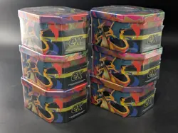 6x (Set of 3)Pokemon TCG: Mega Charizard X & Y EX Tins Brand New Factory Sealed - Image 4