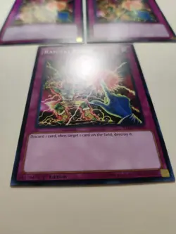 3x Raigeki Break YS11-EN037 Common 1st Edition VLP - Image 5