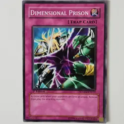 Dimensional Prison - SDMM-EN032 - LP - Common - 1st ed - Yugioh - Image 1