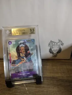 One Piece Trafalgar Law Treasure Rare ST10-010 BGS 9.5 - Image 1