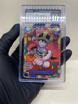 CGC 10 Pristine One Piece Monkey.D.Luffy #P-110 One Piece Day Promo “LEGO LUFFY” - Image 4