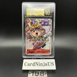 CGC 10 PRISTINE Tony Tony Chopper Parallel ST01-006 C 25th Edition ONE PIECE 198 - Image 1