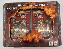 One Piece TCG Illustration Box Vol.5 SEALED NEW OP-13 + PRB02 - Image 1