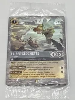 LORCANA carte promo FR9 11/P3 La fee Clochette 🌟Foil🌟neuve sous blister! - Image 1
