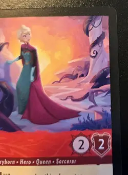 Elsa - Concerned Sister 125/204 Uncommon Winterspell Disney Lorcana TCG - Image 3