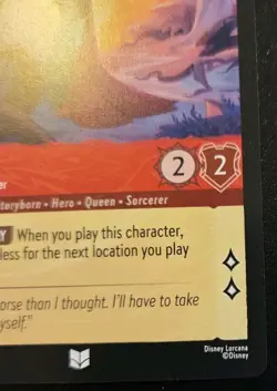Elsa - Concerned Sister 125/204 Uncommon Winterspell Disney Lorcana TCG - Image 5