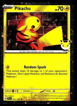Pikachu (Pokemon Day 2026) 051/162 Holo Miscellaneous Cards & Products NM - Image 1