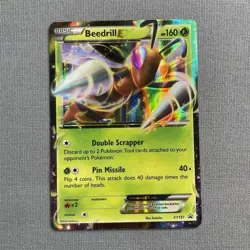 Pokemon Beedrill EX XY157 NM Promo Holo Basic Card - Image 1