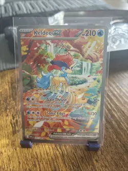 Pokemon TCG Keldeo EX White Flare Card 167/086 - Image 1