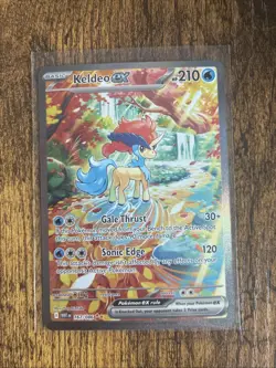 Pokemon TCG Keldeo EX White Flare Card 167/086 - Image 2