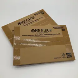 Lot of (2) One Piece TCG Premium Card Collection Best Selection Vol.3 SEALED - Image 1