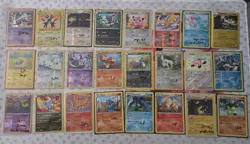 Pokemon 24 Card Lot B5L5 (2 Holo, 15 RH) (10 Year range era) Tracked Ship - Image 1