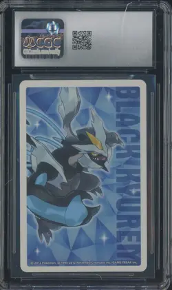 2012 Pokemon Japanese Playing Cards Black 2 Deck Queen Terrakion CGC 9 MINT - Image 2