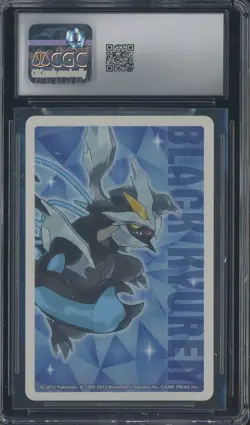 2012 Pokemon Japanese Playing Cards Black 2 Deck King Landorus CGC 9 MINT - Image 2