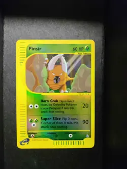 Pinsir 101/147 | Aquapolis | Reverse Holo | e-Reader | Pokemon Card | LP+ - Image 1
