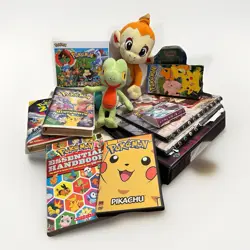 Pokemon lot with old cards, binders, toys, books and movies - Image 1