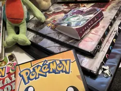 Pokemon lot with old cards, binders, toys, books and movies - Image 2