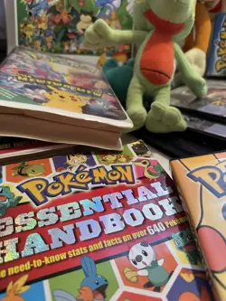Pokemon lot with old cards, binders, toys, books and movies - Image 4