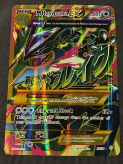 M Rayquaza EX 98/98 - Pokemon Oversized Jumbo Card - Image 1