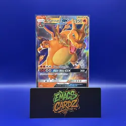 Pokemon Card TCG - Charizard GX SM211 Black Star Promo Sun & Moon Near Mint - Image 1