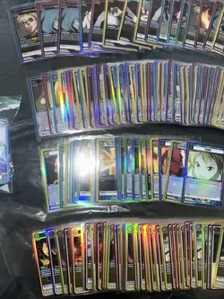 Union Arena holo foil cards lot of 220+ cards - Image 2