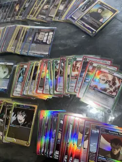 Union Arena holo foil cards lot of 220+ cards - Image 4