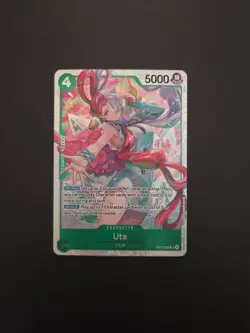 Uta (SR) OP13-023 One Piece Card Carrying On His Will English - Image 1
