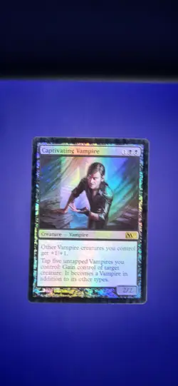 Captivating Vampire foil card Core Set 2011 Magic the Gathering - Image 1