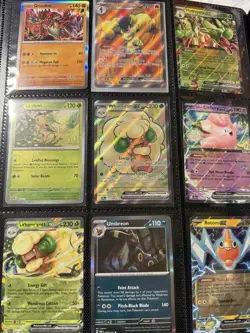 Huge Pokemon Card Collection Binder 180 Ex, SIR, IR, Megas, Reverse Holo… Read - Image 2
