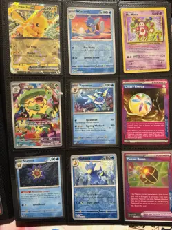Huge Pokemon Card Collection Binder 180 Ex, SIR, IR, Megas, Reverse Holo… Read - Image 4